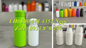 Chai thủy tinh 1 lít đựng sữa bò tươi, chai thủy tinh 500ml đựng sữa gạo, chai thủy tinh 250ml đựng sữa hạt