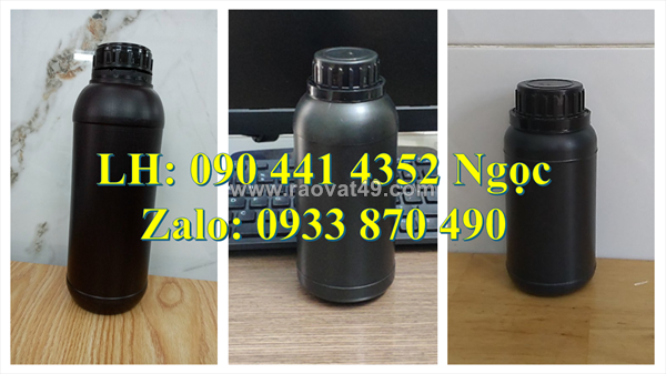 Chai thủy tinh 1 lít đựng tinh dầu, chai thủy tinh 500ml màu nâu, chai thủy tinh 250ml đựng hóa chất