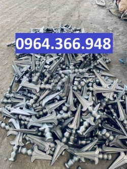 Chi tiết mác gang đúc cho cổng và lan can