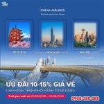 China airlines ưu đãi đến 15% giá vé từ đà nẵng