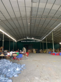 Cho thuê kho xưởng 1500m tại đường ql3 tiên dược, sóc sơn. hà nội