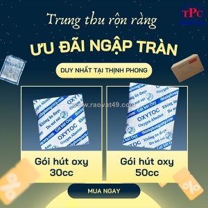Chống mốc bánh trung thu, thiếu gói oxytoc thì sao?