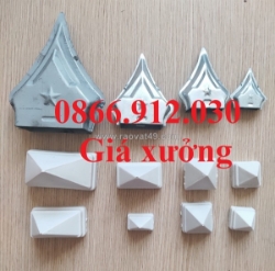 Chống nước, bảo vệ đầu sắt hộp với mũ chụp hàng rào