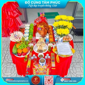 Chuẩn bị mâm cúng khai trương cần những gì?