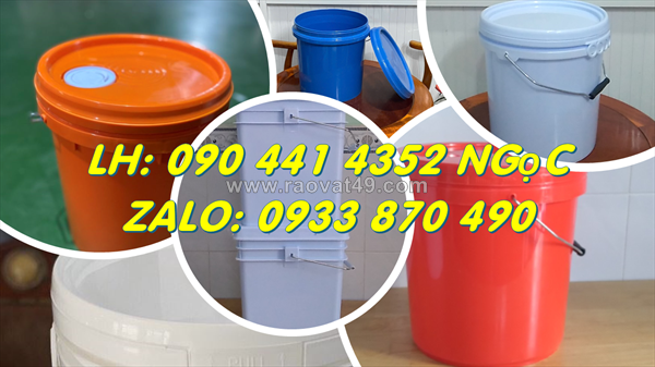 Có sẵn vỏ thùng sơn chất lượng cao 1 lít – 5 lít – 10 lít – 20 lít – 30 lít giá cạnh tranh thị trường