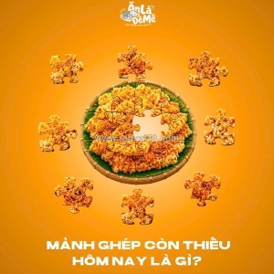 Cơm cháy giòn – món ăn vặt đơn giản nhưng khó cưỡng