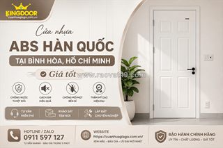 Cửa nhựa abs hàn quốc tại bình hòa, hồ chí minh | giá tốt