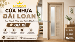 Cửa nhựa đài loan tại bình hòa, hồ chí minh | báo giá mới nhất, thi công trọn gói