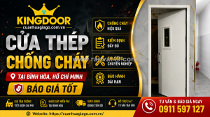 Cửa thép chống cháy tại bình hòa, hồ chí minh | báo giá tốt