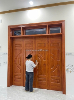 Cửa thép vân gỗ tại mỹ tho - đồng tháp (tiền giang cũ)