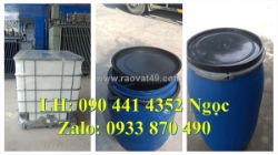Cung cấp thùng phuy nhựa 30 lít đựng dưa cà, thùng nhựa 50 lít đựng nguyên liệu làm bánh mứt