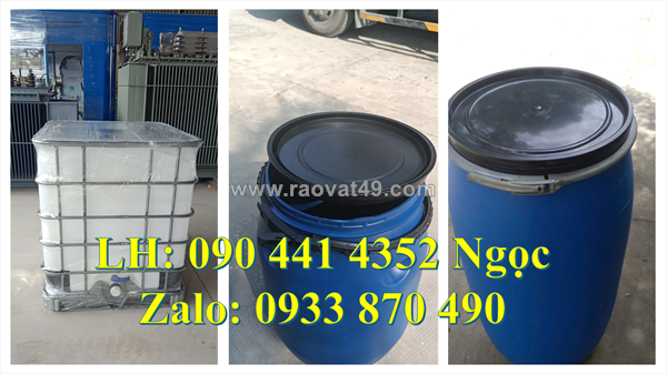 Cung cấp thùng phuy nhựa 30 lít đựng dưa cà, thùng nhựa 50 lít đựng nguyên liệu làm bánh mứt