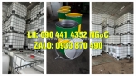 Cung cấp thùng phuy sắt 220 lít nắp hở, thùng phuy xăng 220 lít, thùng phuy sắt 220 lít màu xanh dương