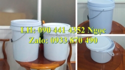 Cung cấp thùng rỗng 20 lít đựng dầu, thùng nhựa trơn 22 lít đựng nhớt, vỏ thùng sơn 30 lít