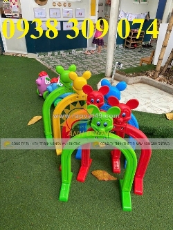 Cung chui mầm non, cổng chui mầm non, hang chui cầu trượt mầm non