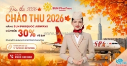 Cùng nhau vi vu mùa thu - săn vé sun phuquoc airways giảm đến 30%