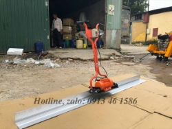 Đầm thước cán nền siêu phẳng chạy xăng - điện có sẵn