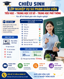 Đào tạo nghiệp vụ sư phạm giáo viên dạy môn tin học tại tphcm