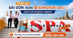 Đặt vé sgn đi bangkok giá tốt với sun phuquoc airways