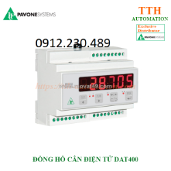 Đầu cân điện tử pavone dat400 menu dễ truy cập và sử dụng.
