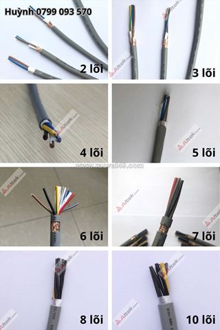 Dây cáp điều khiển chống nhiễu 25 lõi altek kabel