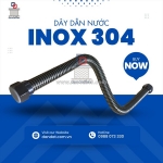 Dây dẫn nước inox 304 – bền bỉ, chống gỉ, an toàn