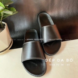 Dép da bò thật giá sỉ – mẫu đẹp, hàng có sẵn