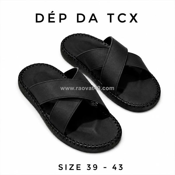 Dép da bò thật – nhập sỉ từ xưởng