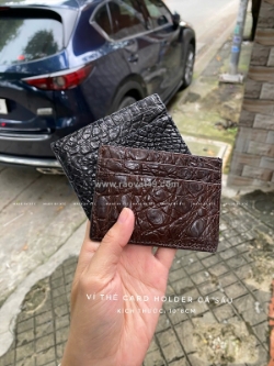 Đồ da cá sấu trực tiếp từ xưởng