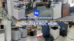 Doanh nghiệp nhỏ tại thông tây hội nên mua hay thuê máy photocopy?