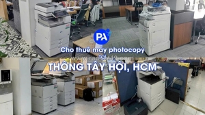 Doanh nghiệp nhỏ tại thông tây hội nên mua hay thuê máy photocopy?