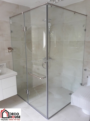 Đơn vị thi công phòng tắm kính uy tín tại quận hoàng mai