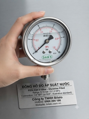 Đồng hồ áp suất có dầu: có cần thiết không?
