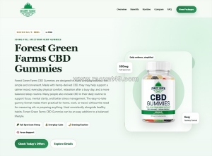 Forest green farms gummies – reviews, key ingredients, benefits, cost & how to buy