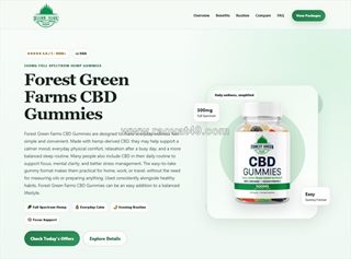 Forest green farms gummies – reviews, key ingredients, benefits, cost & how to buy