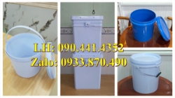 Gía vỏ thùng sơn 5 lít, báo giá vỏ thùng sơn 6 lít giá cạnh tranh, thùng sơn trơn 10 lít giá bình dân