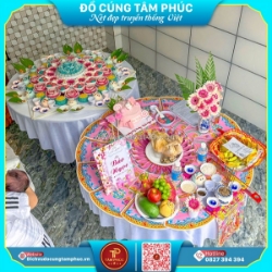 Giãi mã ý nghĩa đồ bóc trên mâm cúng thôi nôi cho bé