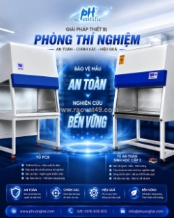 Giải pháp thiết bị phòng thí nghiệm – an toàn, chính xác, hiệu quả