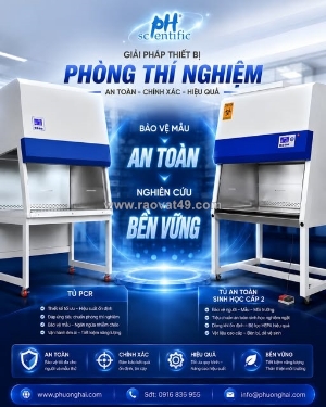 Giải pháp thiết bị phòng thí nghiệm – an toàn, chính xác, hiệu quả