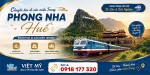 Giảm 50% cho tất cả các hạng vé từ huế – phong nha