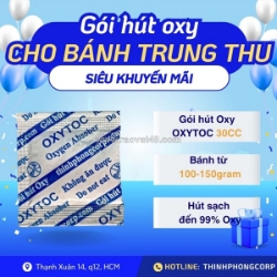 Gói chống mốc oxytoc, bánh trung thu có cần?