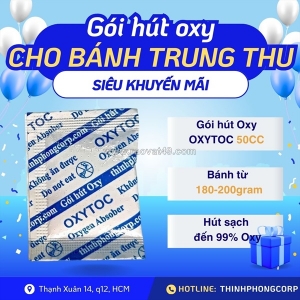 Gói chống mốc oxytoc làm gì để bánh trung thu hạn chế nấm mốc?
