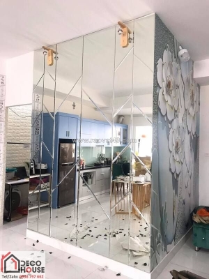 Gương màu khói là gì? đặc điểm và ứng dụng trong thiết kế nội thất