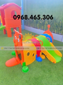 Hang chui tàu hỏa trẻ em, hầm chui con sâu cho bé