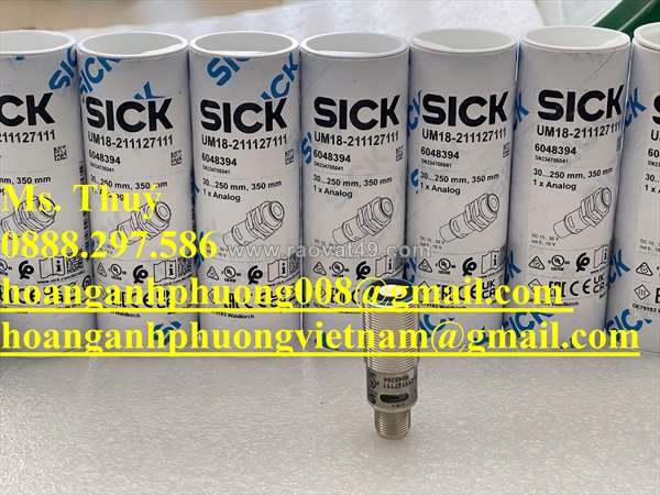 Hàng nhập - cảm biến sick um-211127111 - new