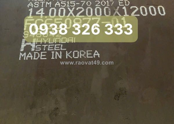 Hiệp  hội thép tấm chịu nhiệt 515 gr70,a516 gr70,16mo3,thép tấm lò hơi, 10mm, 12mm, 14mm,16mm,mm,20mm