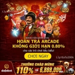 Hoàn trả arcade – lên tới 0.80% không giới hạn!