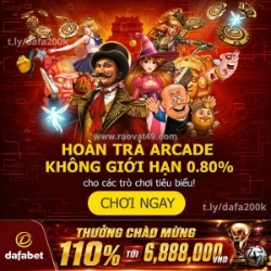Hoàn trả arcade – lên tới 0.80% không giới hạn!
