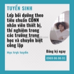 Học chứng chỉ chức danh thiết bị thí nghiệm trường học ở đâu