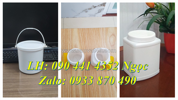 Hộp nhựa 200gr đựng hạt dẻ, hủ nhựa 250gr đựng keo dán giày dép, hủ nhựa 500g đựng sáp đánh bóng